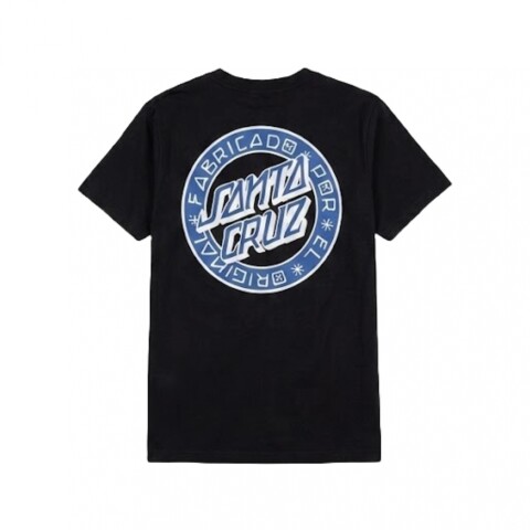 Remera Santa Cruz Loco Dot Black