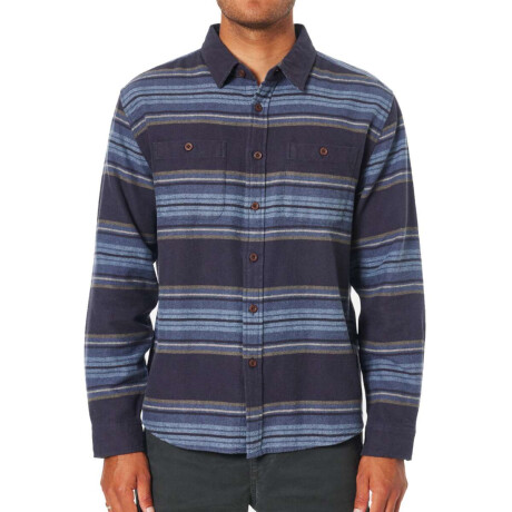 Camisa ML Katin Sierra Flannel Azul