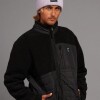 Campera Hombre Sherpa Nylon Rusty Negro