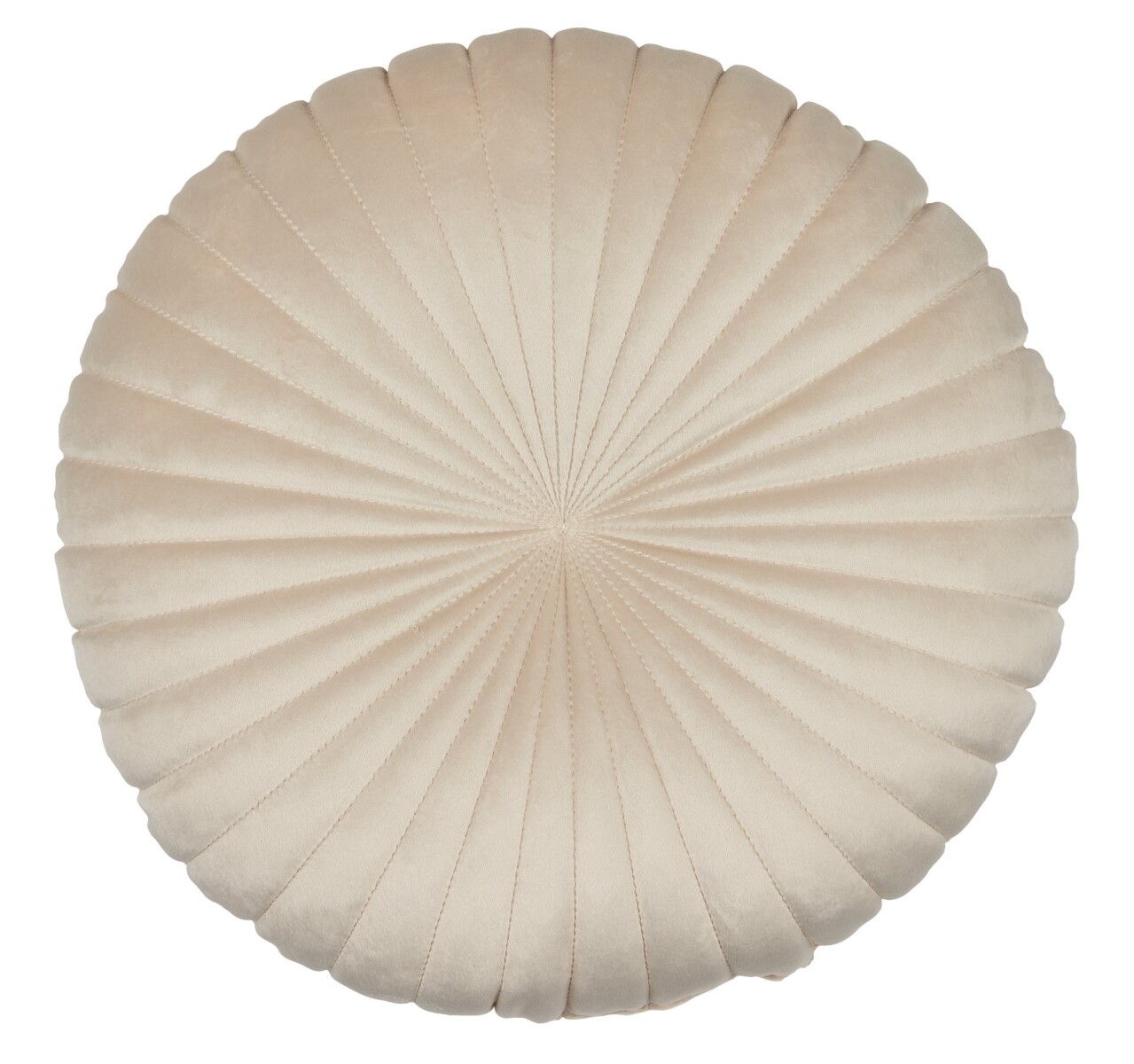 Almohadón KUGLEASK Ø40 terciopelo beige 