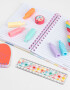 Librería Sets Glitter Movible Set De Librería Con Estuche - Combinacion Multicolor