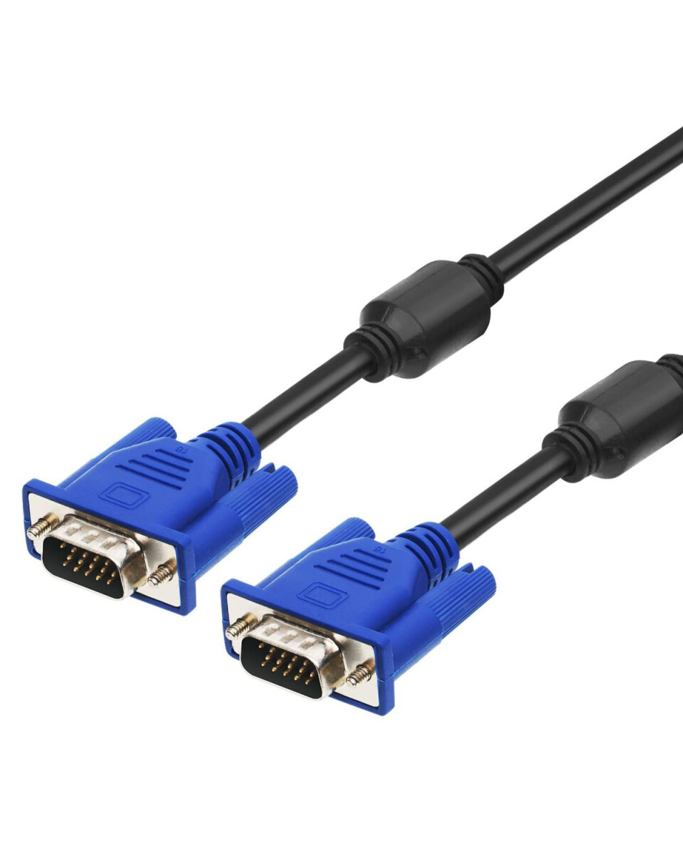 Cable VGA a VGA macho 1.5 metros 