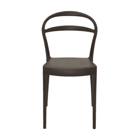 Silla Sissi Tramontina Marrón · Abierta
