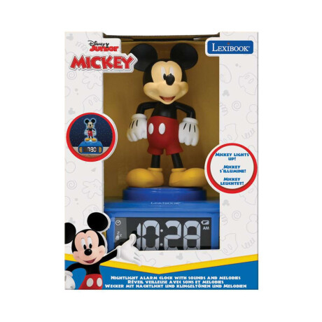Reloj Despertador Digital 3D Lexibook Mickey