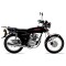 Moto Baccio Calle Classic F 125cc Freno Disco / Rueda Rayos Negro