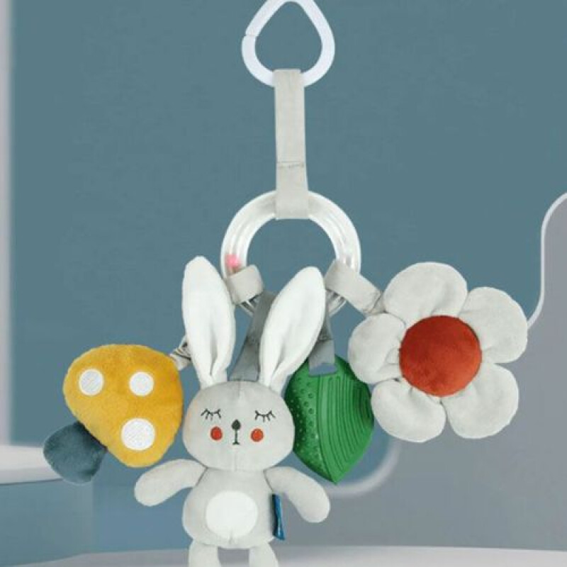 Aro sonajero con Conejo y Flor Aro Sonajero Con Conejo Y Flor