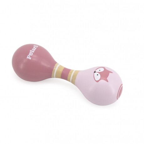 Maraca Doble Polar B en Madera ZORRO