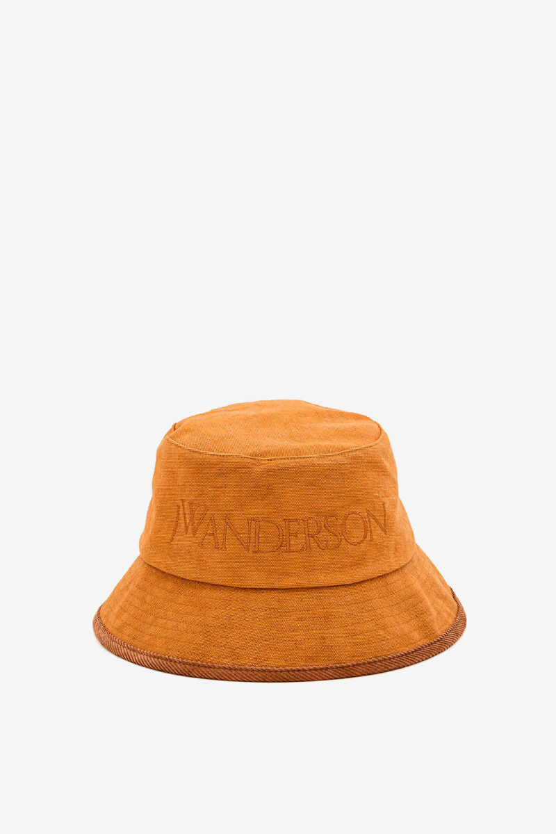 LOGO BUCKET HAT Camel