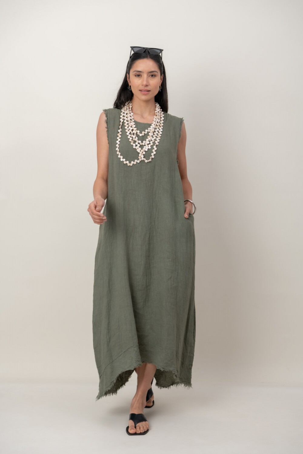 VESTIDO SAVANNAH Verde Seco