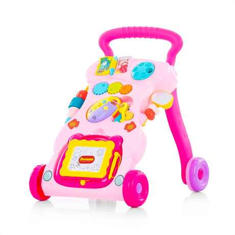 Caminador Bebe Andador Infantil Musical Caminar Niño Rosa