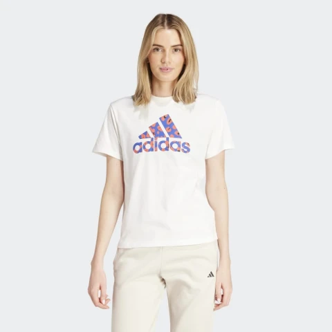 Remera Adidas Animal Graphic Blanco