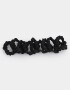 Skunzies Set por 10 Set De Scrunchies - Negro