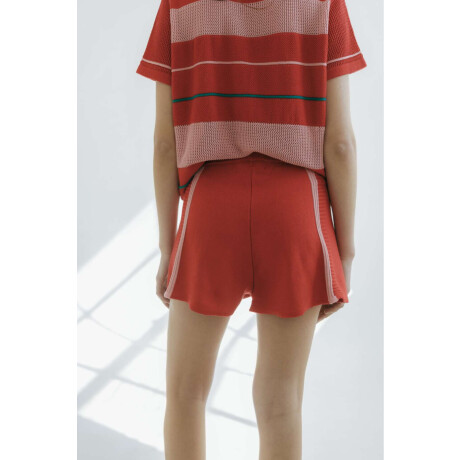 Pre Venta Short Funghi Rojo