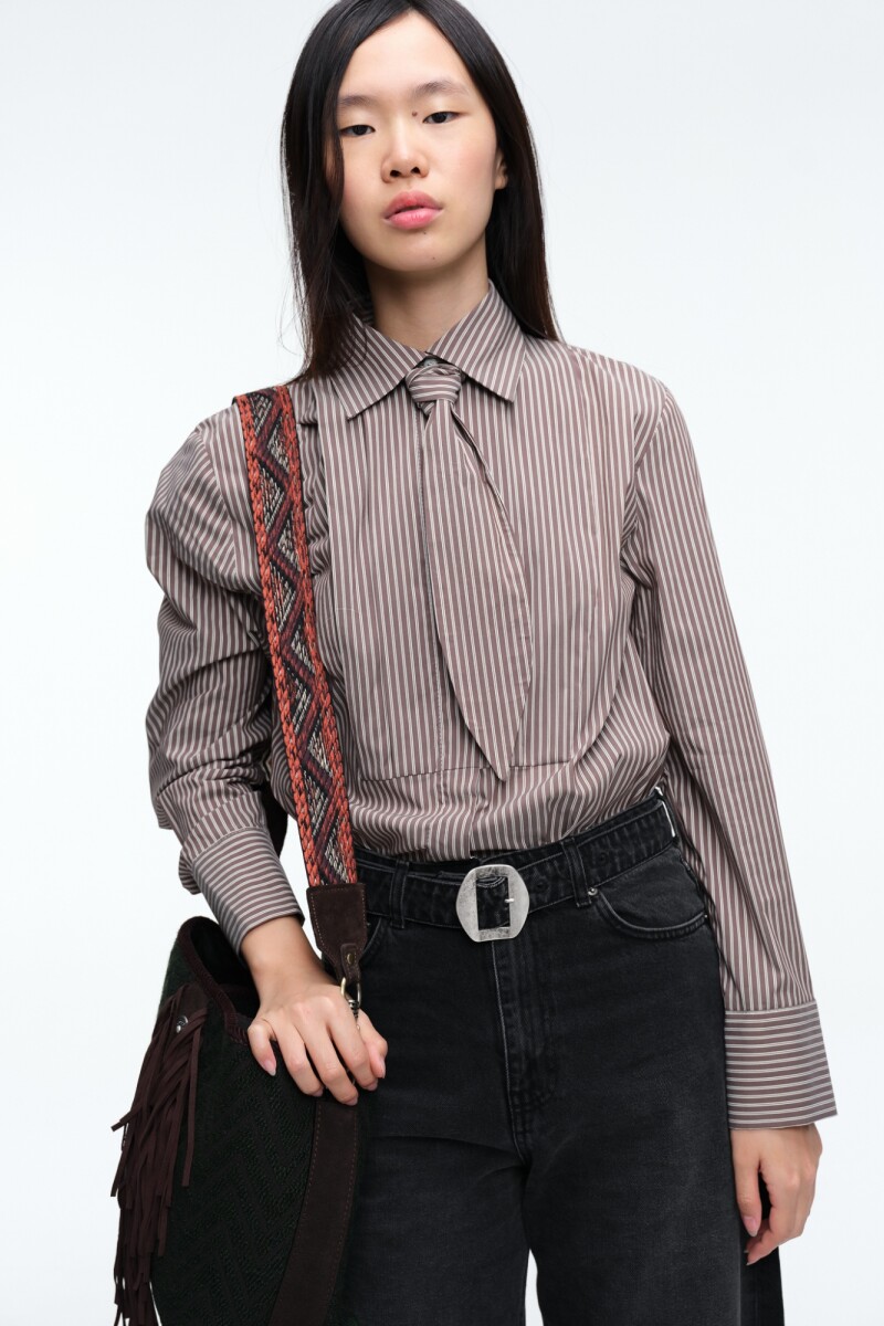 CAMISA Marron
