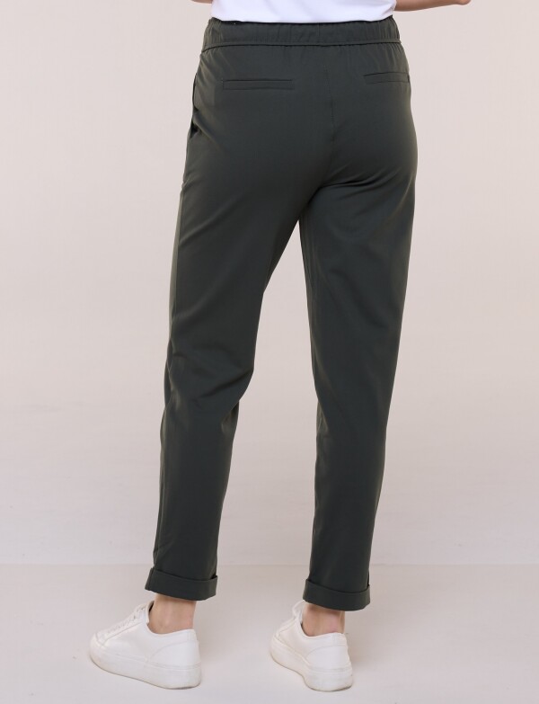 Jogger Dobladillo OLIVA