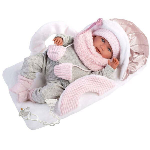 Vestido Chaleco Ropa Muñeca Llorens Cama 42cm Juguete Niña Vestido Chaleco Ropa Muñeca Llorens Cama 42cm Juguete Niña