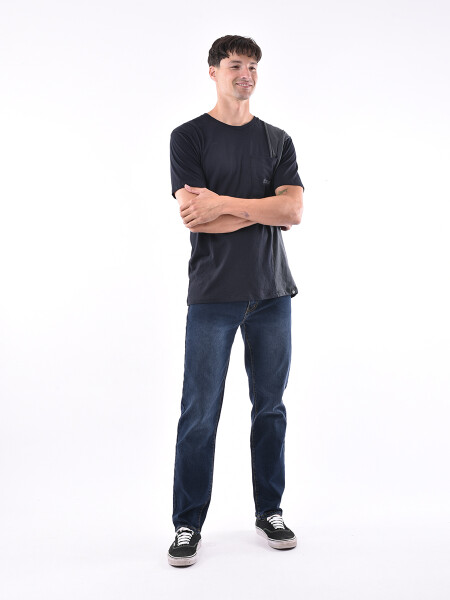 REMERA POWER GRIS OSCURO