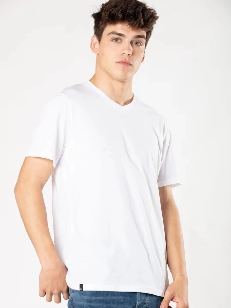 T-SHIRT RUSTY TINO - BLANCO 