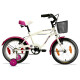 Bicicleta Infantil Baccio Ipanema rodado 16 con canasto Fucsia/Blanco