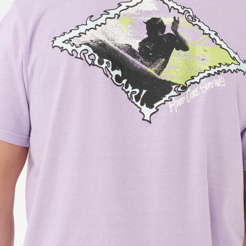Remera Rip Curl Raw Energy Thrash Tee - Lila Remera Rip Curl Raw Energy Thrash Tee - Lila
