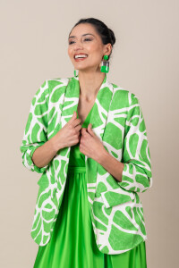 BLAZER ALDARA Verde Manzana