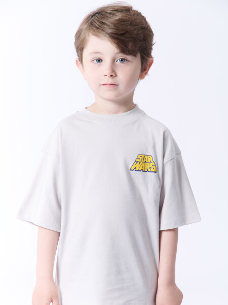 Remera estampa spiderman Star Wars Cruda