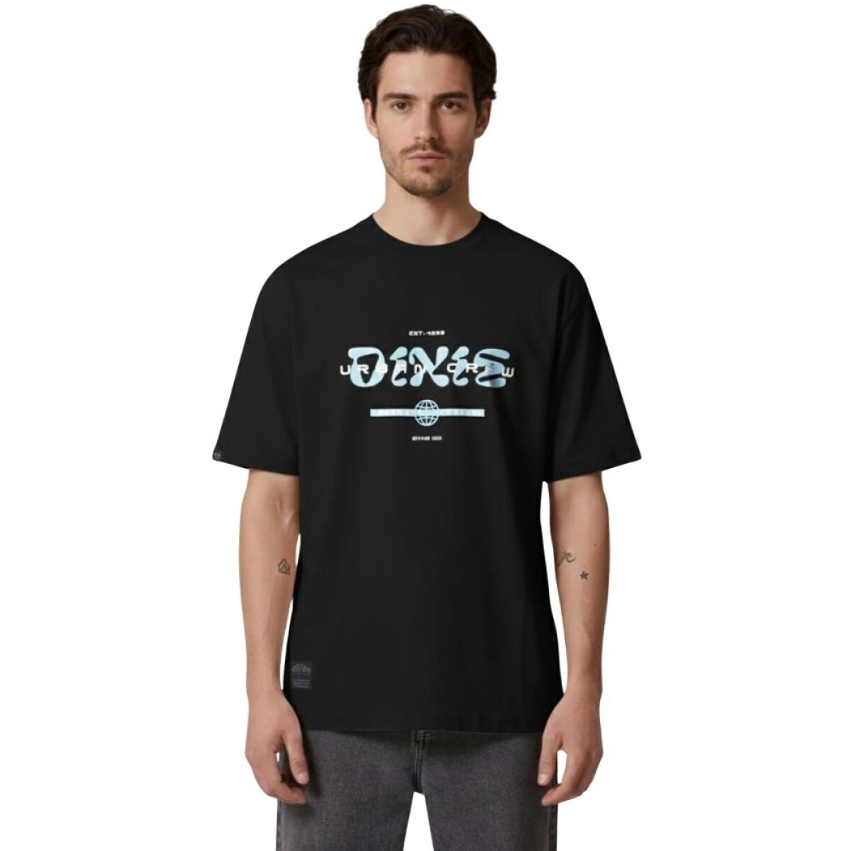 T-SHIRT XS-XXL - NEGRO 