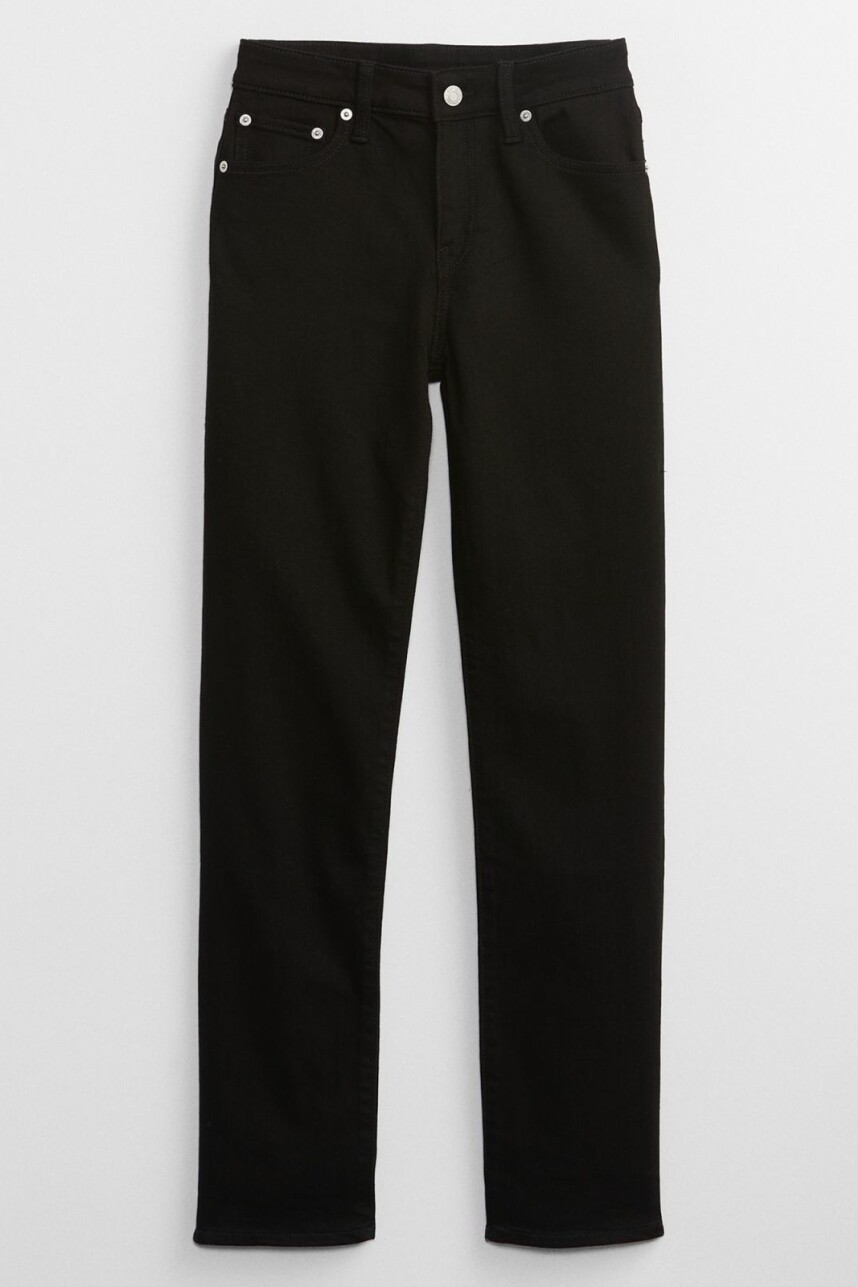 Jean Classic Straight Mujer Black Wash