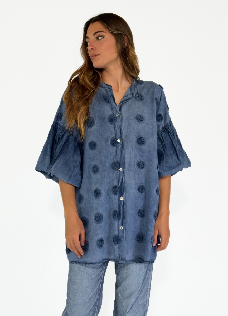CAMISA BRUNATE - AZUL 