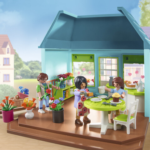Florería con Tienda Playmobil 220 Piezas U
