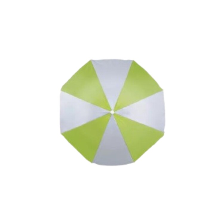 SOMBRILLA MOR VERDE/BLANCO 1,80MTS Verde
