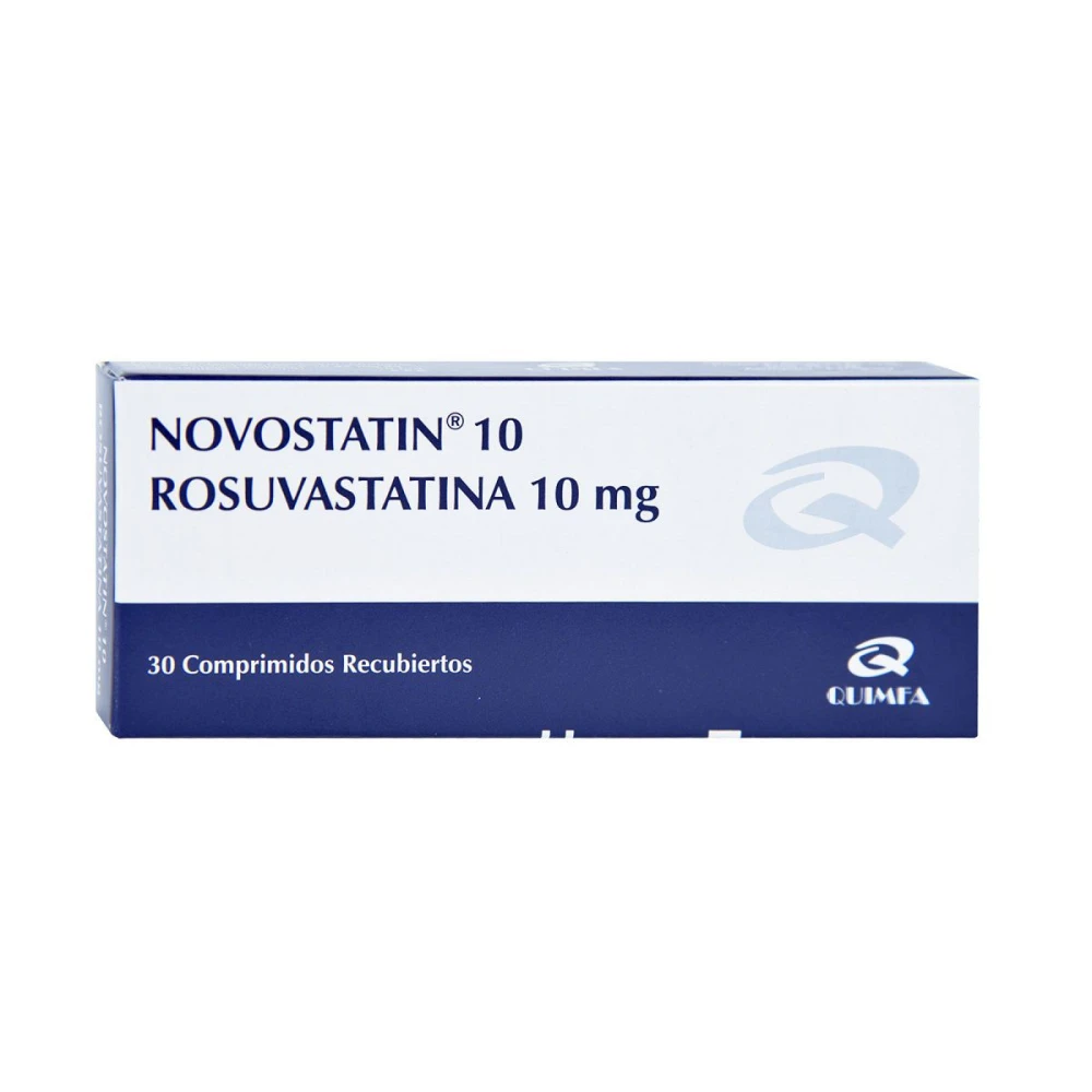 NOVOSTATIN 10 MG. CJ X 30 COMP.