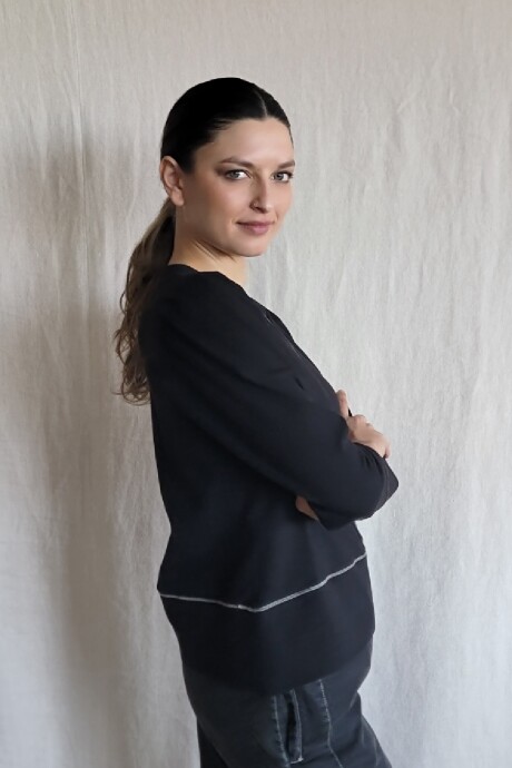 Remera Nina Negro