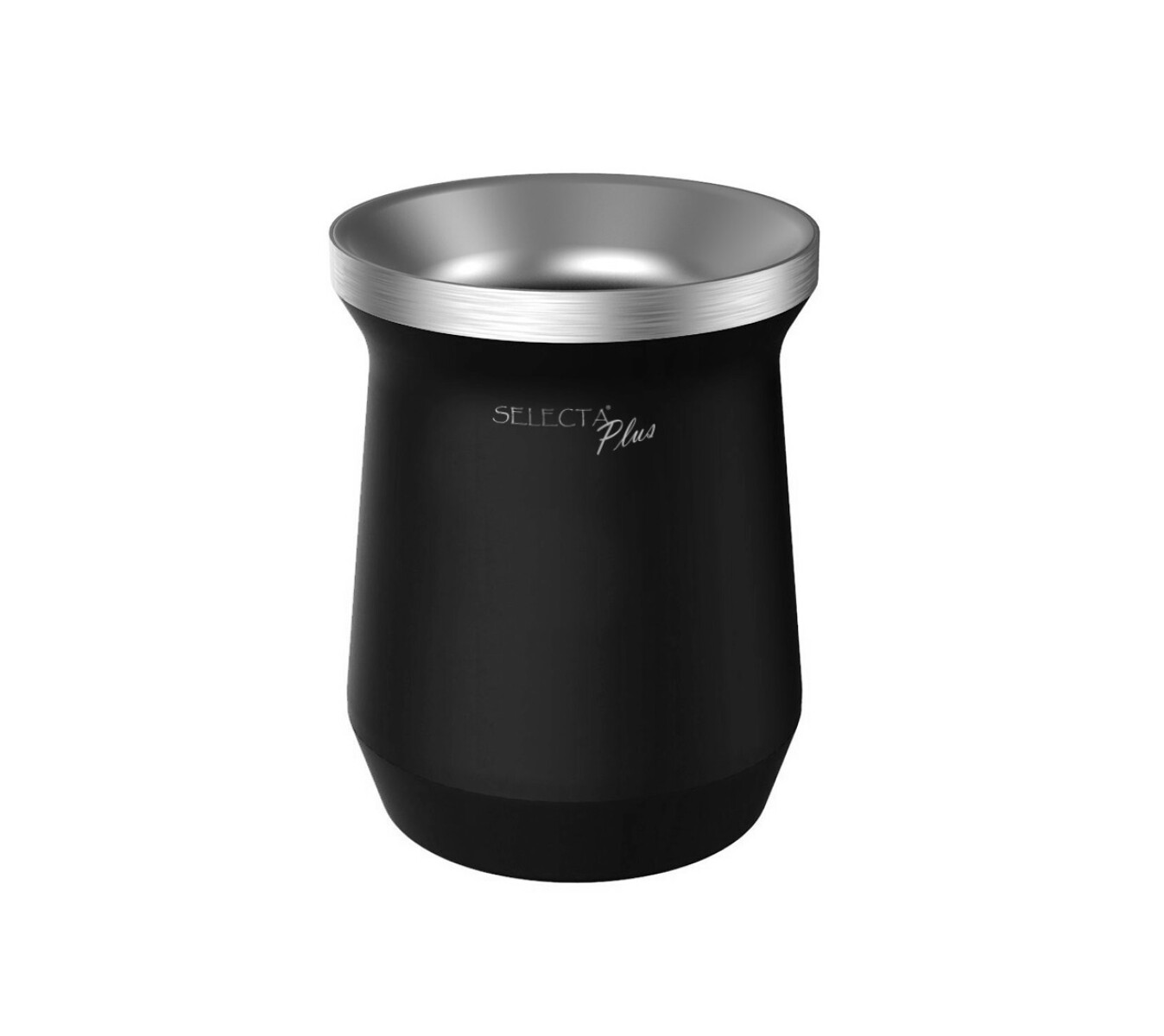 Mate selecta negro Acero Inox. 