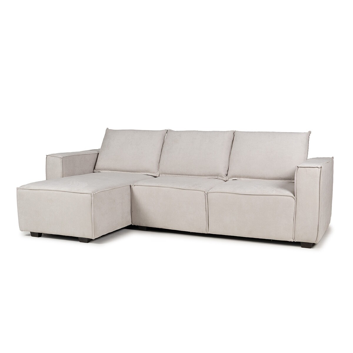 Rinconera Urban - Tela Microfibra - Chaise Izquierdo - 12073 (Greige) 