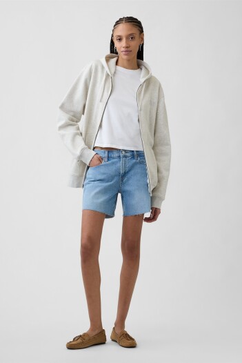 Bermuda Jean Mujer Light Wash