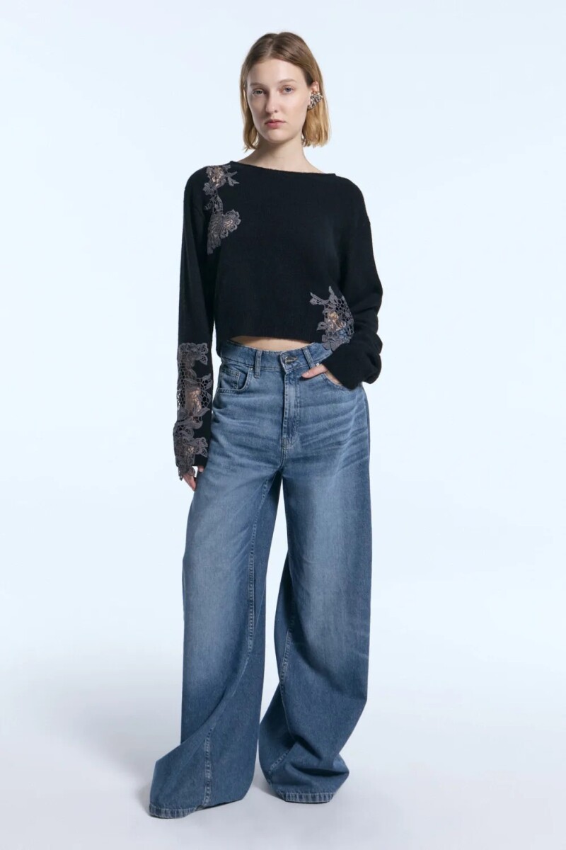 SWEATER LAMU Negro