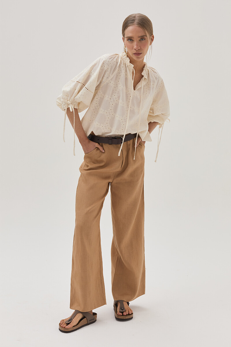 Pantalón Kai Camel