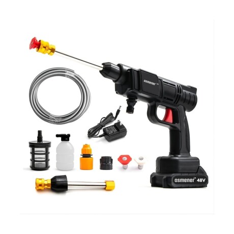 HIDROLAVADORA PORTÁTIL CON BATERÍA RECARGABLE DOS BATERIA 001