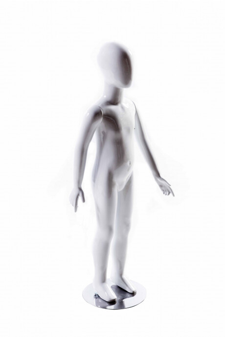 Maniquí De Fibra Acabado Mate 130cm - Niño Maniquí De Fibra Acabado Mate 130cm - Niño