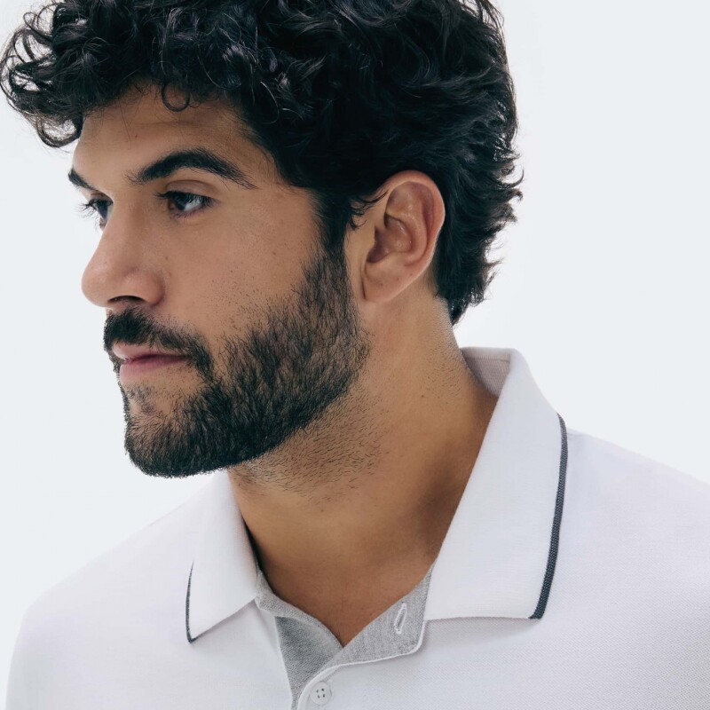 CAMISA POLO MM MASC BRANCO