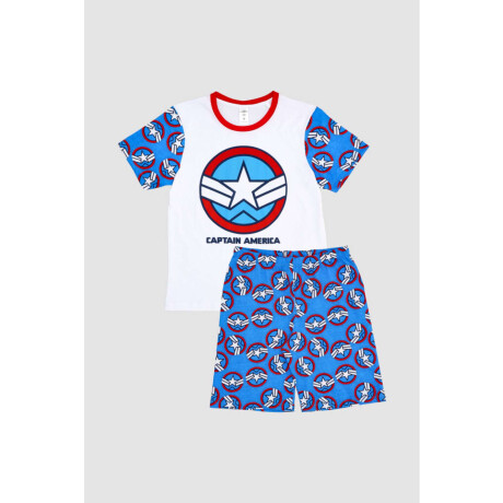 Pijama infantil marvel Blanco