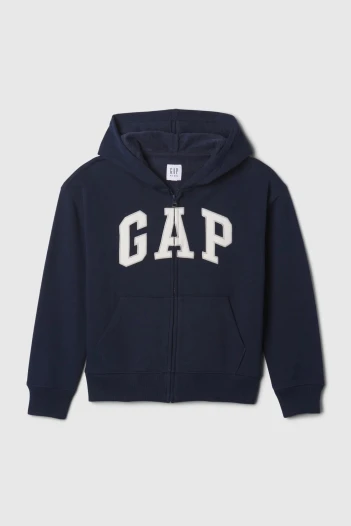 Canguro Con Cierre Logo Gap Niño Tapestry Navy