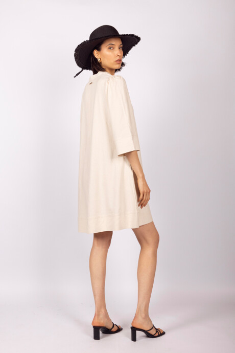 Vestido Verushka Crema