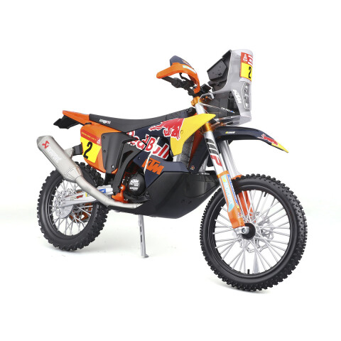 Motocicleta Maisto Red Bull KTM 450 Rally Dakar (2024) Escala 1:16 U