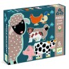 MAXIGEANT Puzzle X6 Maxi Geant 9, 12 Y 15 Pcs 3+ Djeco - Granja