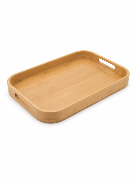 BANDEJA BAMBU RECTANGULAR MADERA