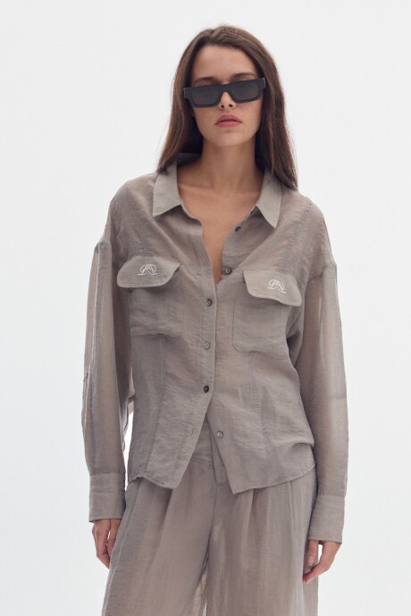 Camisa Idol Silky Grey