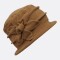 Gorro De Abrigo Cloche Mujer Marrón