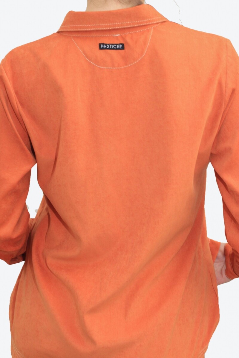 Camisa Pacífico Cupró Naranja